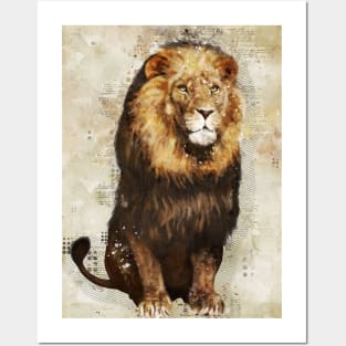 Lion Posters and Art